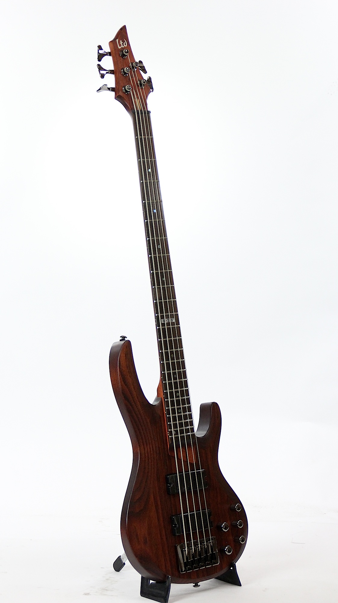 Esp Ltd B 335 Sbrn Stain Brown Sampleprototype Electric Bass Guitar 0223 6 2049