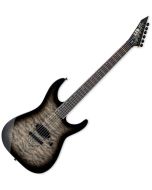 ESP LTD M-1001NT QM Guitar in Charcoal Burst, LM1001NTQMCHB