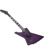 Schecter E-1 FR S Lefty Guitar Trans Purple Burst, 3254