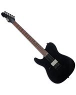 ESP LTD TE-201 Black Satin Lefty Guitar, LTE201BLKSLH