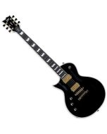 ESP LTD Deluxe EC-1000 Fluence Lefty Black Guitar, LEC1000BLKF