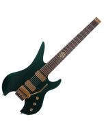 Schecter Synyster Gates Custom 7 TR Headless Guitar Oak Green Metallic, 2111