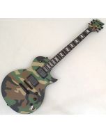 ESP LTD EC-1000 Guitar Woodland Camo Satin B-Stock 1235, LEC1000WCS