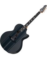 Schecter DJ Ashba Signature Acoustic Electric Guitar Carbon Grey, SCHECTER3717