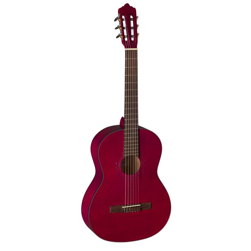 La Mancha Rubinito Rojo SM/63-N Classical Guitar | 6-String.com