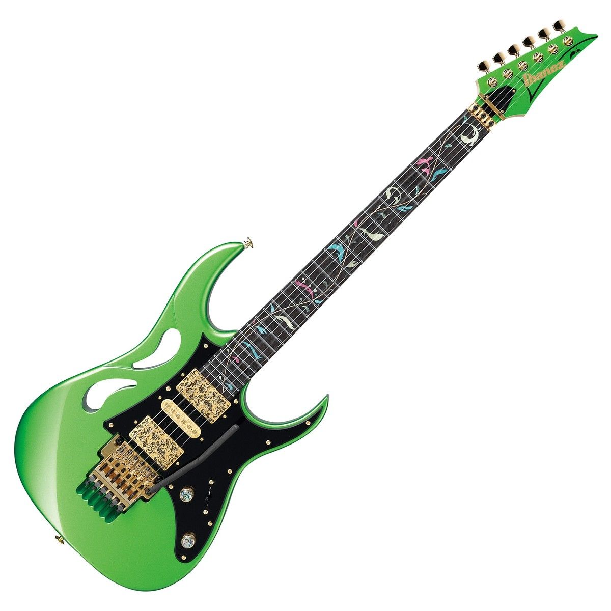 Ibanez Steve Vai PIA 3761 Electric Guitar in Envy Green | 6-String.com