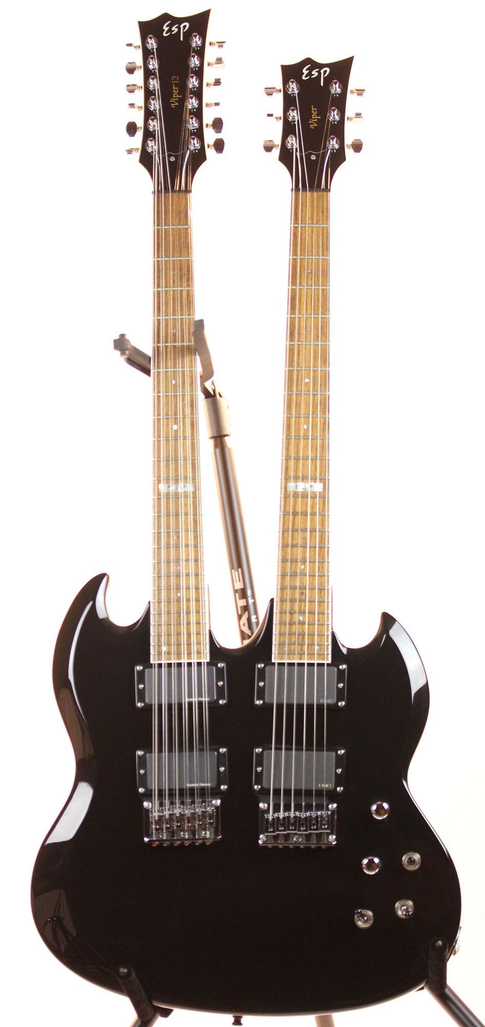 esp double neck guitar