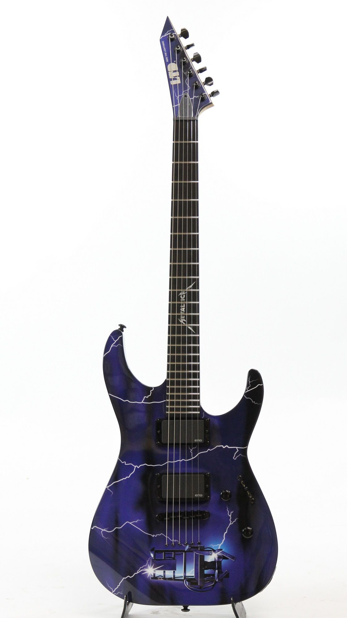 ESP LTD METALLICA RIDE THE LIGHTNING GRAPHIC SERIES GUITAR