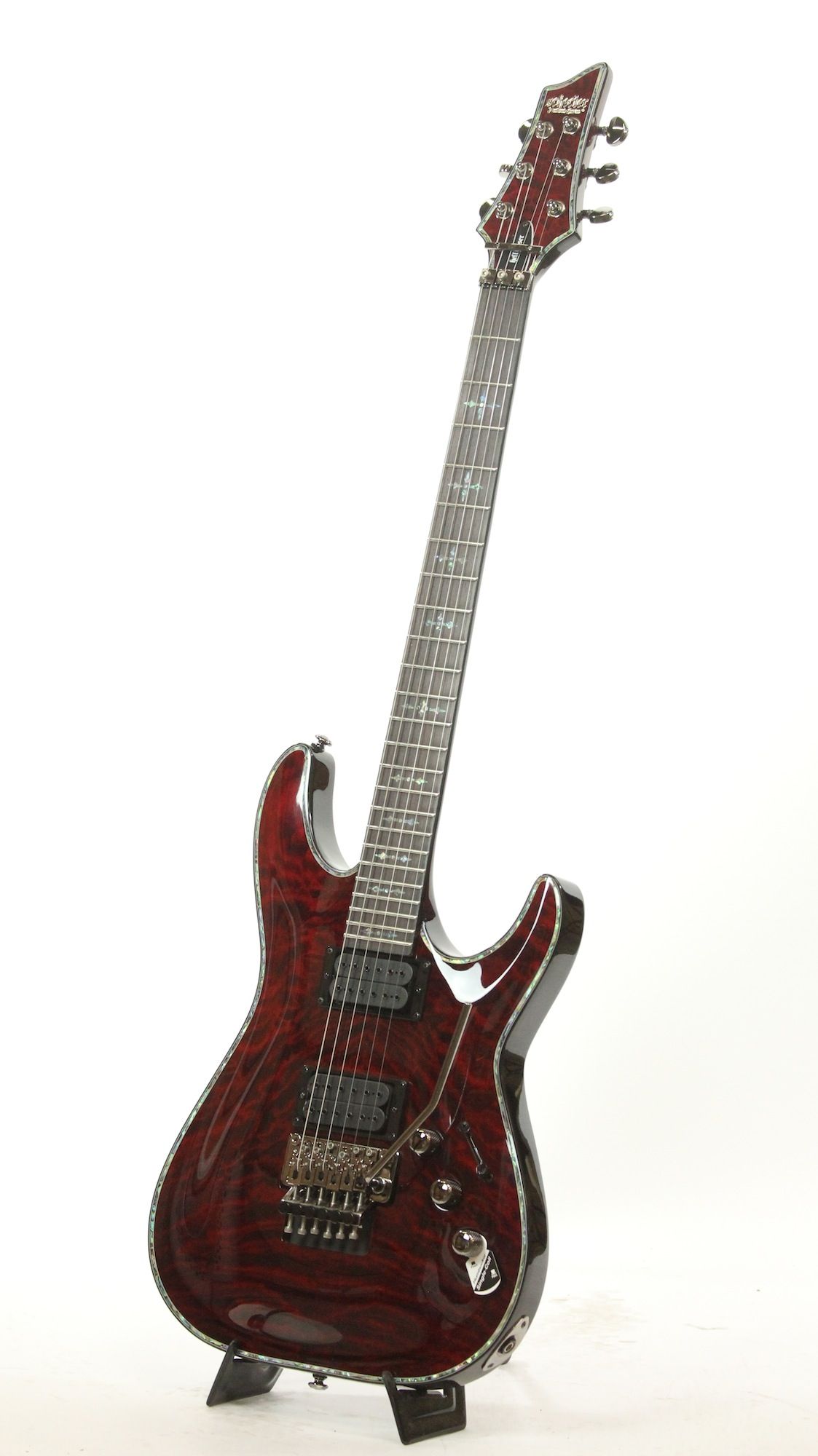 Schecter Hellraiser C 1 Fr Passive h Black Cherry Electric Guitar