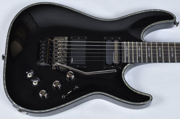 Schecter Hellraiser C 1 Fr S Electric Guitar Gloss Black