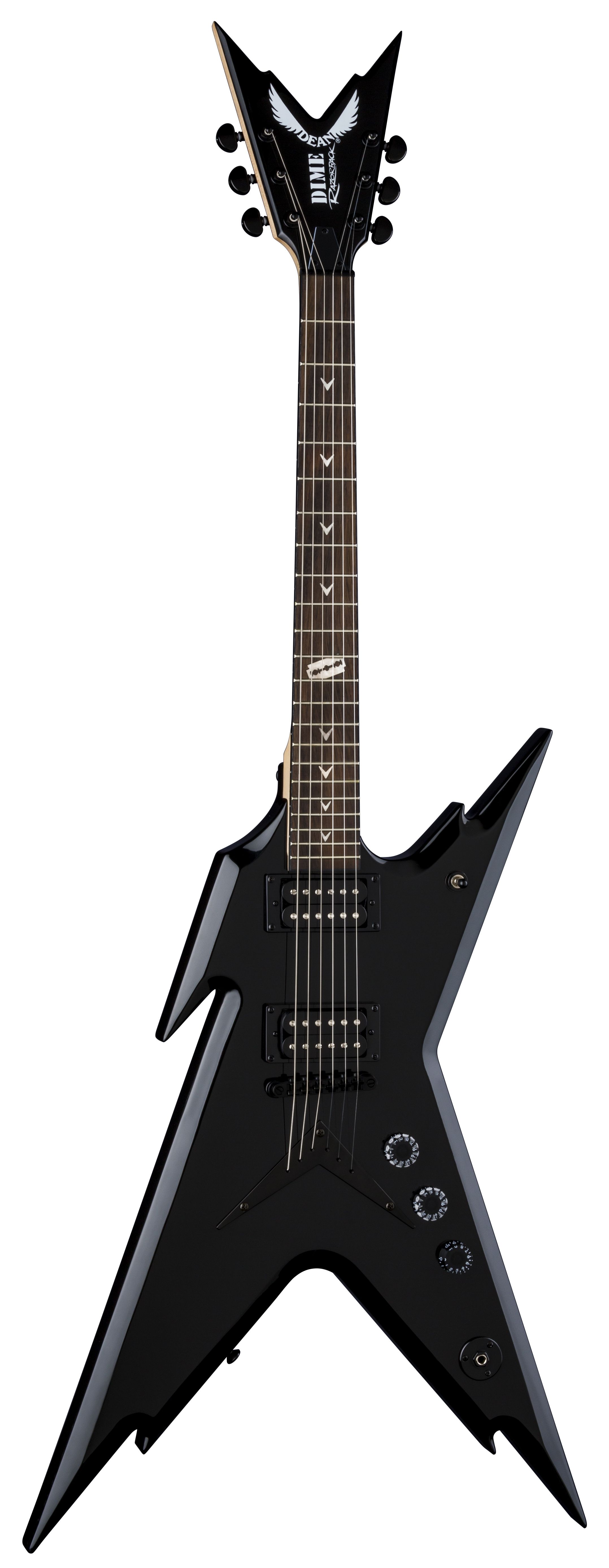 Dean Razorback DB Classic Black RZR DB CBK NC