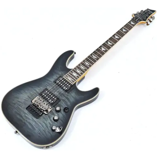 Schecter Omen Extreme-6 FR Electric Guitar See-Thru Black B-Stock 0433, 2027.B 0433