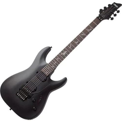 Schecter Damien-6 FR Electric Guitar Satin Black, 2471