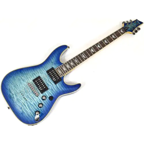 Schecter Omen Extreme-6 Electric Guitar Ocean Blue Burst B-Stock 0012, SCHECTER2015