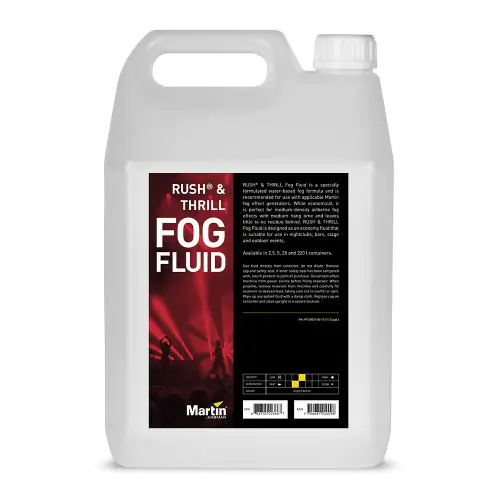 Martin RUSH & THRILL Fog Fluid 4x 5L, 97120074