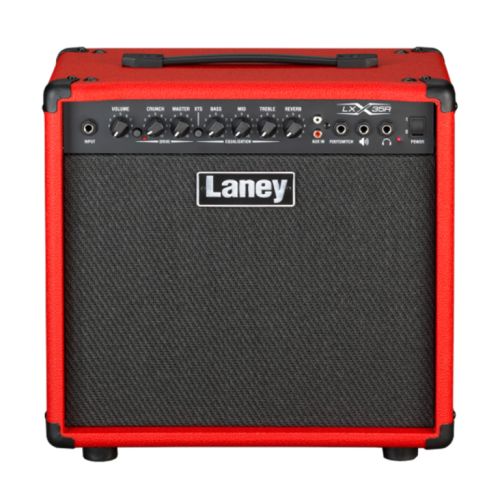 LANEY LX35R-RED 35W GTR COMBO 2CH With Reverb, LX35R-RED