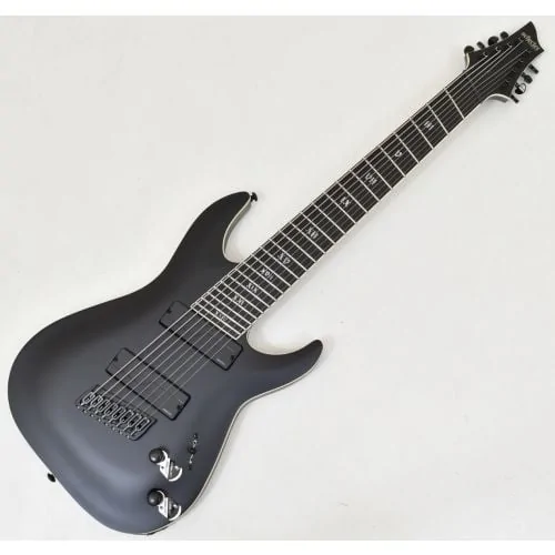 Schecter C-8 Multiscale SLS Elite Evil Twin Guitar, 1368