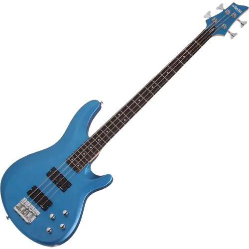 Schecter C-4 Deluxe Bass Satin Metallic Light Blue, 585