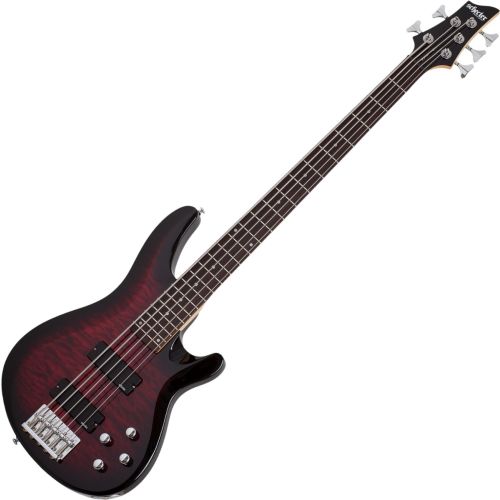 Schecter C-5 Plus Bass See Through Cherry Burst, 594