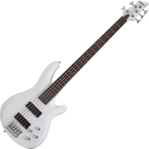 Schecter C-5 Deluxe Bass Satin White, 587