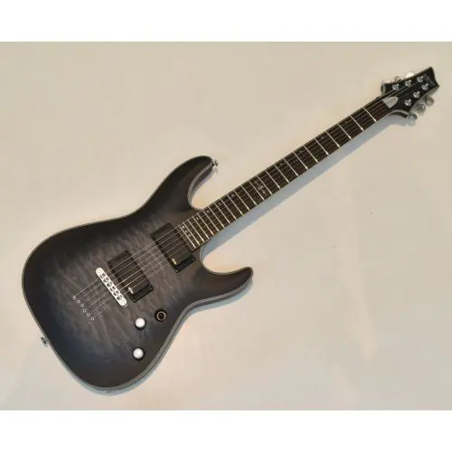 Schecter C-1 Platinum Electric Guitar See-Thru Black Satin B-Stock 1030, 790.B 0841