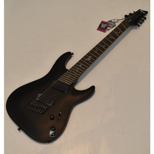 Schecter Damien-7 Multiscale Guitar Satin Black B-Stock 2801, 2476