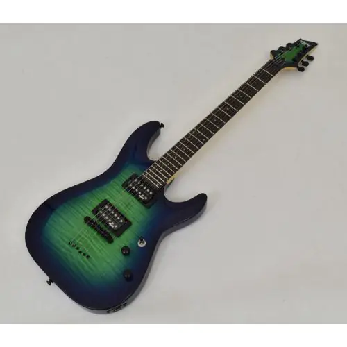 Schecter C-6 Elite Guitar Aqua Burst B-Stock 2282, 782