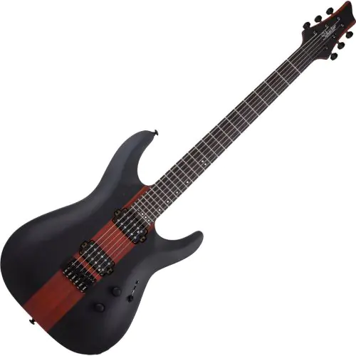 Schecter Rob Scallon C-1 Guitar Satin Dark Roast, 901