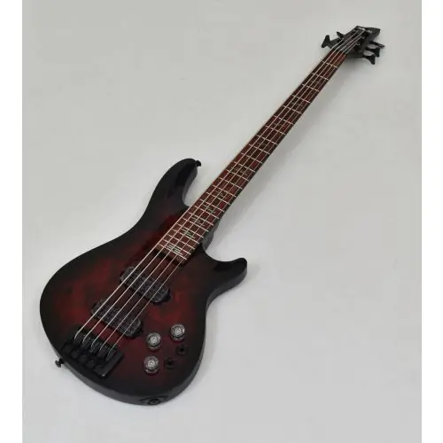 Schecter Omen Elite-5 Bass Black Cherry Burst B-stock 1101, 2621