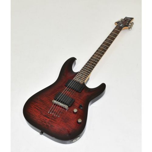 Schecter Demon-6 Crimson Red Burst Guitar B Stock 0546, 3680