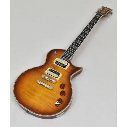 ESP LTD EC-1000 ASB Amber Sunburst Guitar B Stock 0048, LEC1000ASB