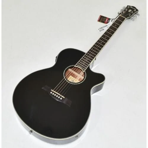 Ibanez AEG10NII Classical Acoustic Electric Guitar Black B-Stock 0136, AEG10NIITNG.B 0605