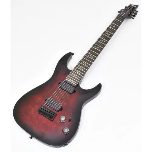 Schecter Omen Elite-7 Guitar Black Cherry Burst, 2456