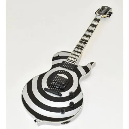 Wylde Audio Odin Grail Guitar Silver Bullseye B0080, 4535