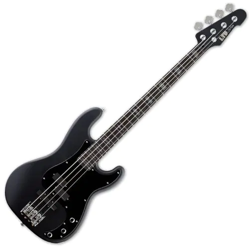 ESP LTD FB-4 Frank Bello Electric Bass in Black Satin B-Stock, LTD FB-4.B