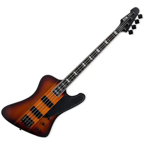 ESP LTD PHOENIX-1004 Bass in Tobacco Sunburst Satin, LPHX1004TSBS