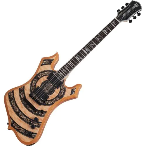 Wylde Audio Nomad Nose Dragon Rawtop Guitar, WYLDE 4575