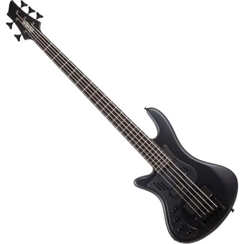 Schecter Stiletto Stealth-5 Lefty Pro Bass Satin Black, 2274