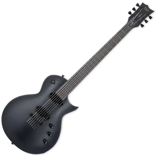 ESP LTD EC-1000 Baritone Guitar Charcoal Metallic Satin, LEC1000BCHMS