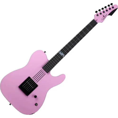 Schecter Machine Gun Kelly PT Guitar Hot Pink, 85