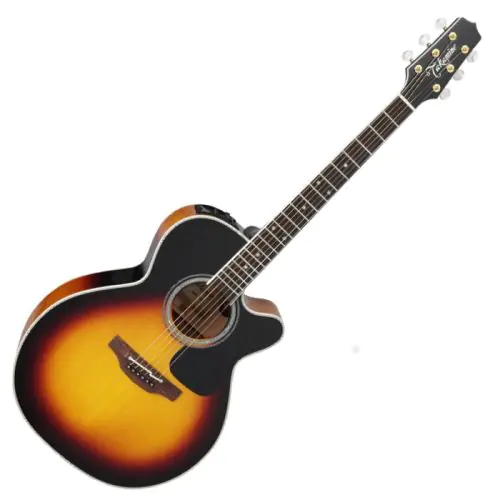 Takamine P6NC NEX Cutaway Acoustic Guitar Brown Sunburst, TAKP6NCBSB