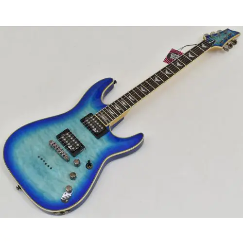 Schecter Omen Extreme-6 Guitar Ocean Blue Burst B-Stock 0317, 2015