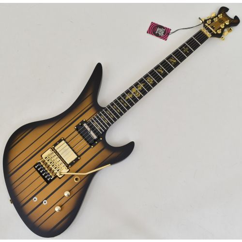 Schecter Synyster Custom-S Guitar Satin Gold Burst B-Stock 1252, 1743