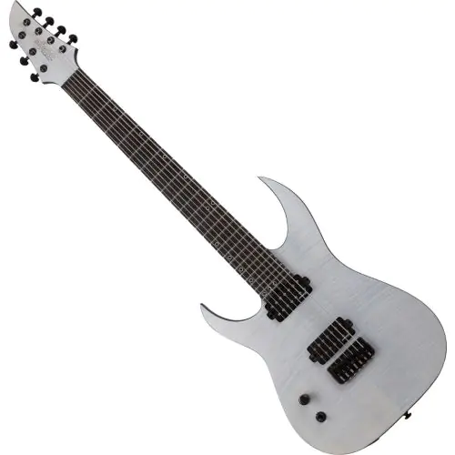 Schecter KM-7 MK-III Lefty Legacy Guitar Transparent White Satin, 877