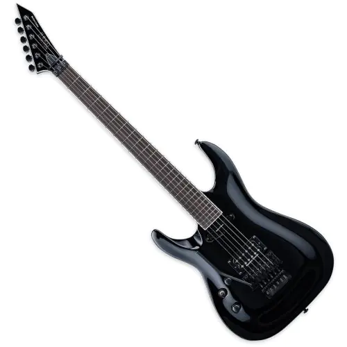 ESP LTD Horizon Custom '87 Lefty Guitar in Black, LHORIZONCTM87BLKLH