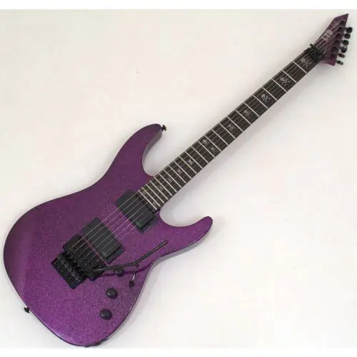 ESP LTD KH-602 Kirk Hammet Guitar Purple Sparkle B-Stock 0548, LKH602PSP