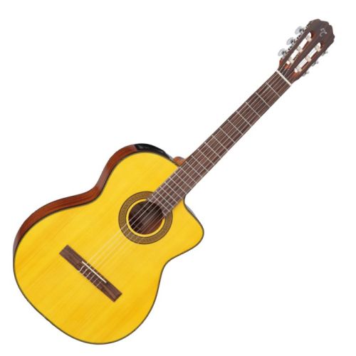 Takamine GC3CE-NAT G-Series Acoustic Electric Classical Guitar in Natural Finish, TAKGC3CENAT