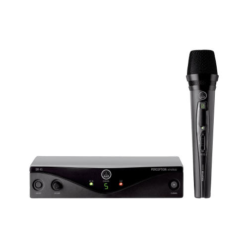 AKG Perception Wireless 45 Vocal Set BD A - High Performance Wireless Microphone System, Perception Wireless 45 Vocal Set BD A