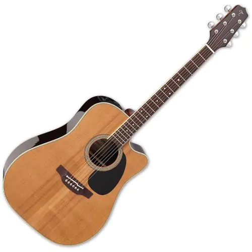 Takamine EF360SC TT Dreadnought Acoustic Guitar Natural Gloss, TAKEF360SCTT