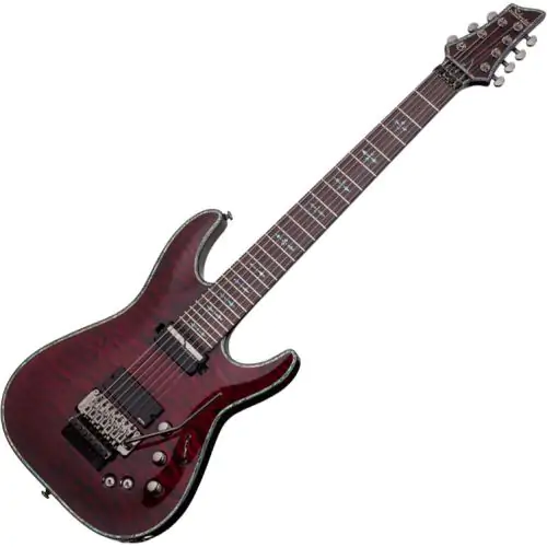 Schecter Hellraiser C-7 FR S Electric Guitar Black Cherry, 1829